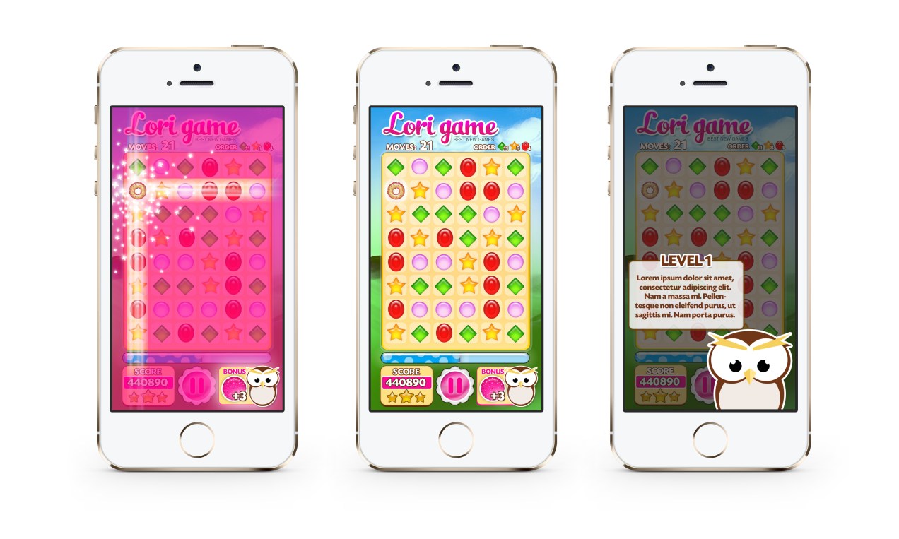 iphone game design 2D arcady